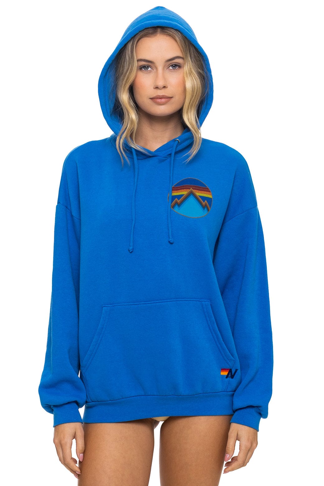 Retro ALL SEASONS RELAXED PULLOVER HOODIE - ADVENTURE BLUE