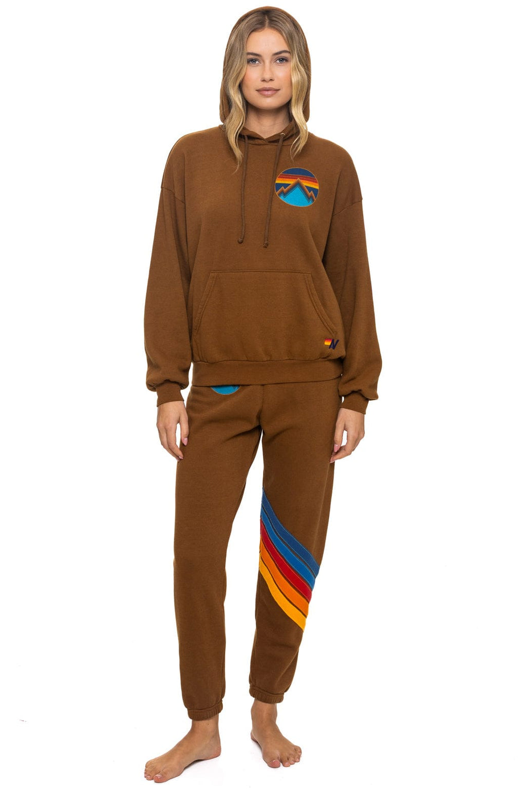 Retro ALL SEASONS RELAXED PULLOVER HOODIE - CINNAMON