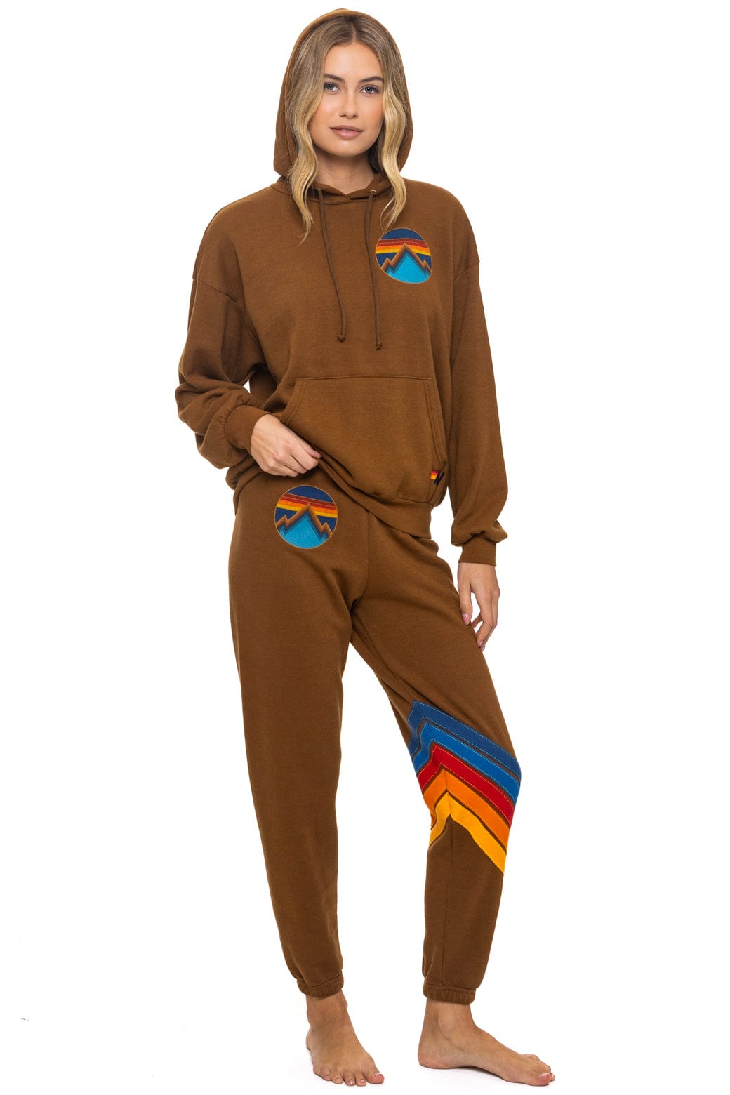 Retro ALL SEASONS RELAXED PULLOVER HOODIE - CINNAMON