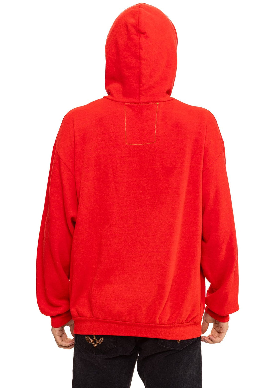 Retro ALL SEASONS RELAXED PULLOVER HOODIE - RED