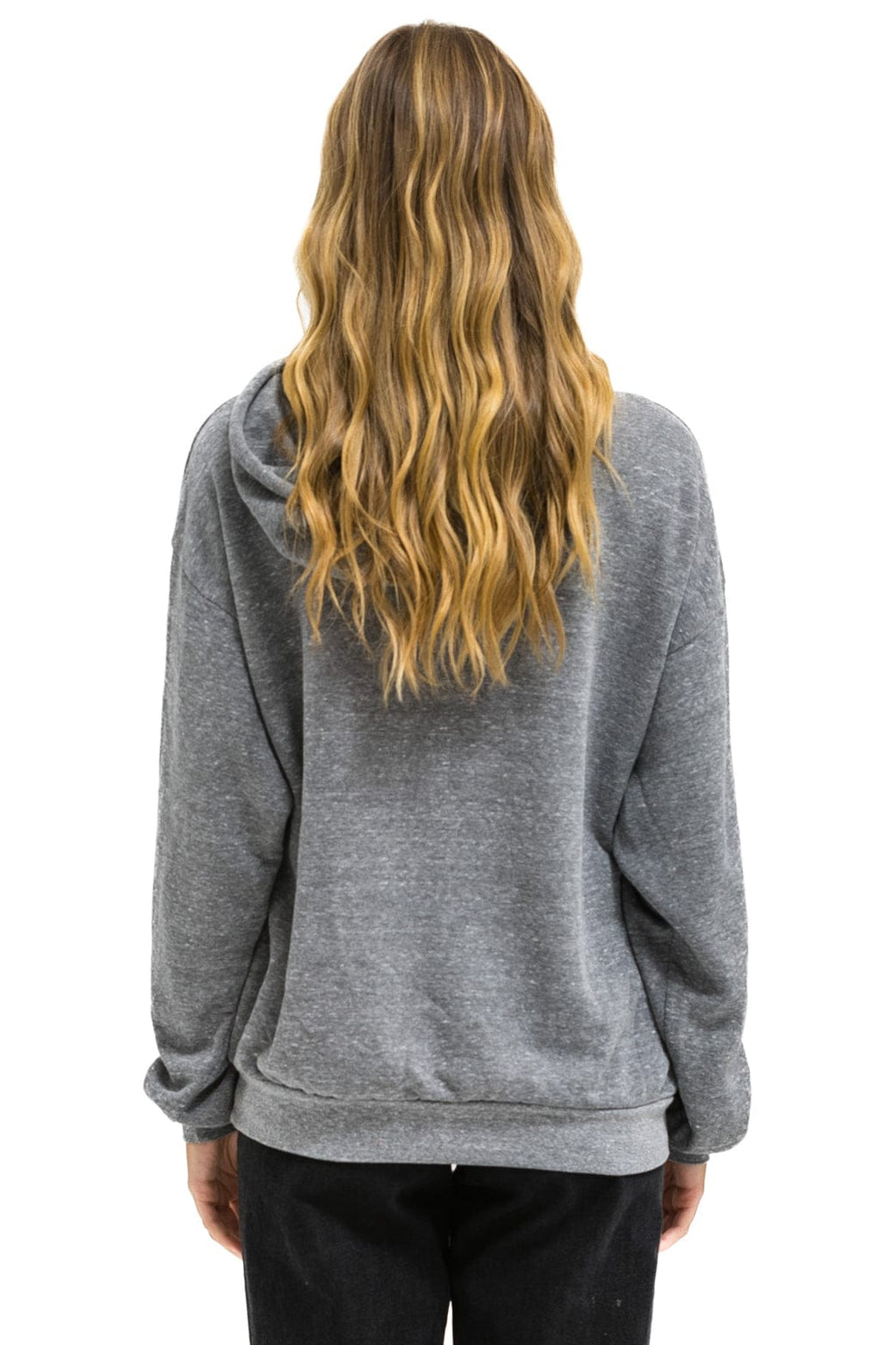 Retro UNIVERSITY OF TEXAS STATE LOGO PULLOVER HOODIE RELAXED - HEATHER