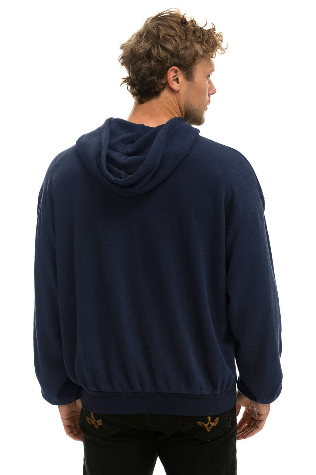 Retro NEW YORK YANKEES 2026 RELAXED PULLOVER HOODIE - NAVY