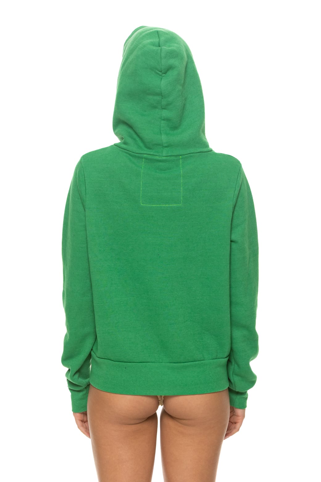 Retro 5 STRIPE HOODIE - KELLY GREEN