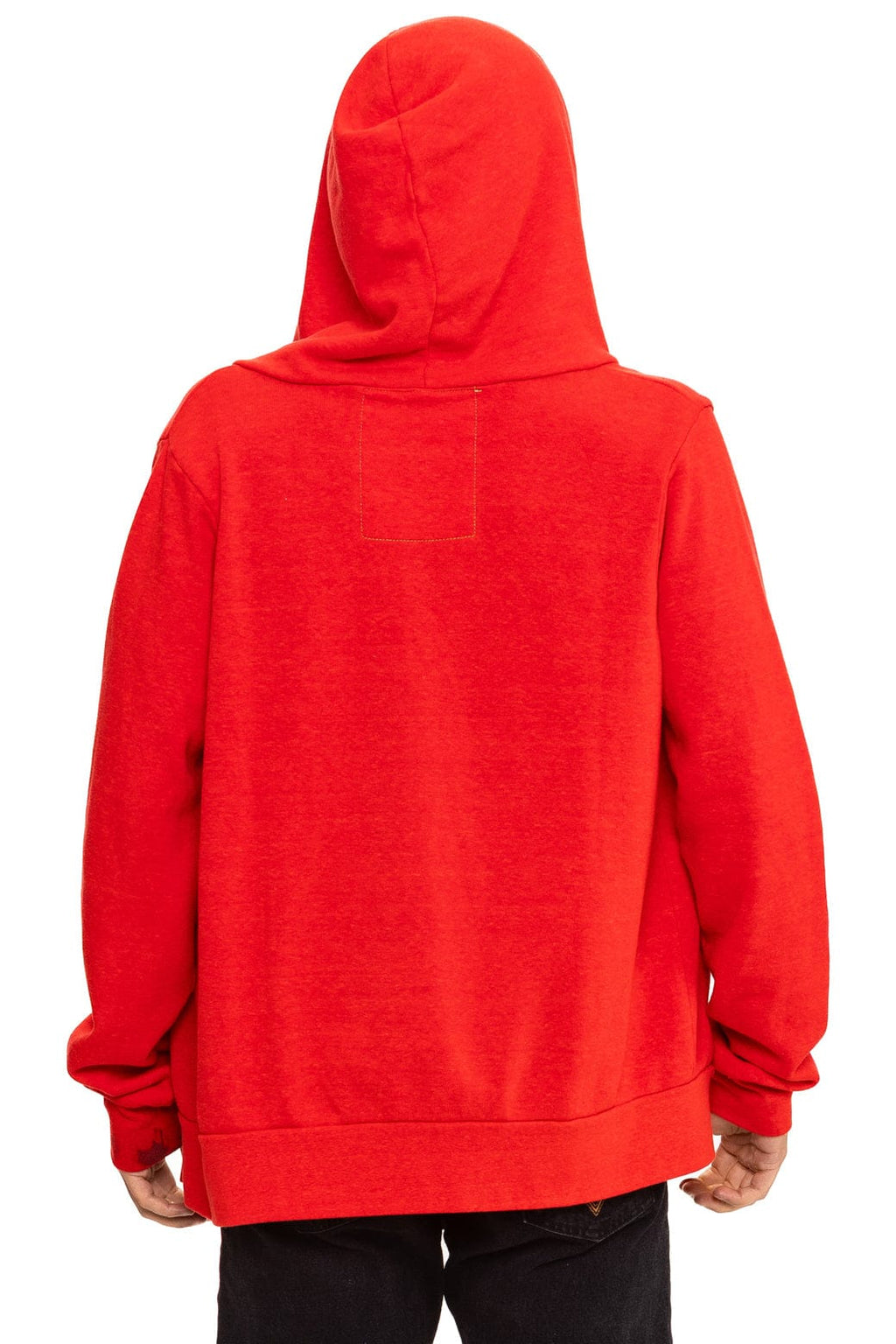 Retro 5 STRIPE HOODIE - RED