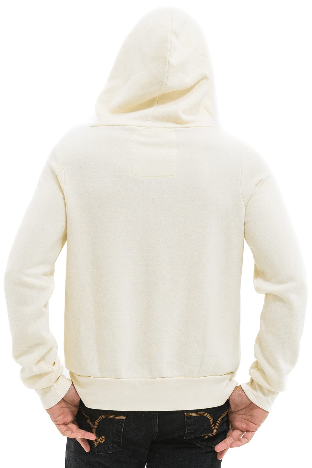 Retro 5 STRIPE HOODIE - VINTAGE WHITE WHITE NEON