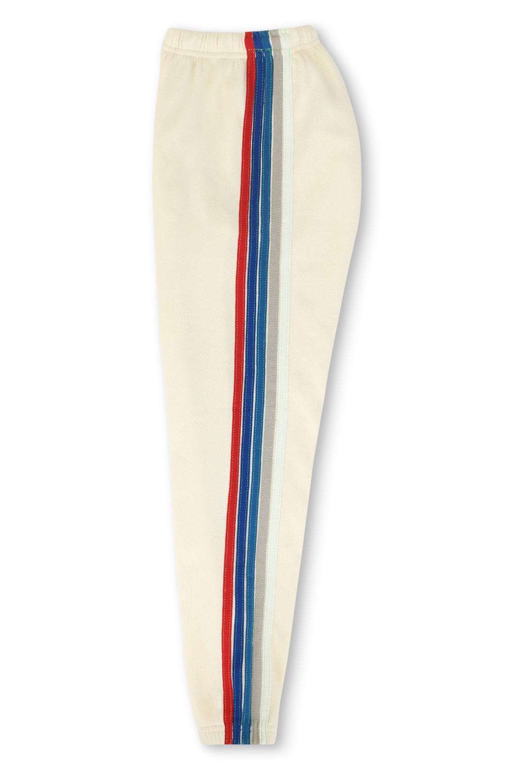 Retro PHILLIES 5 STRIPE SWEATPANTS - VINTAGE WHITE USA