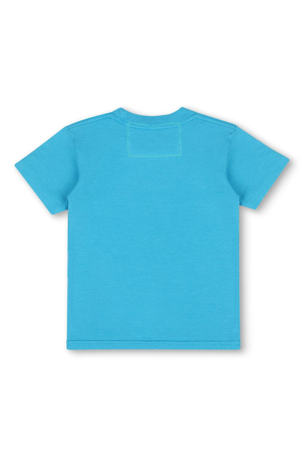 Retro KIDS BOLT TEE - NEON BLUE