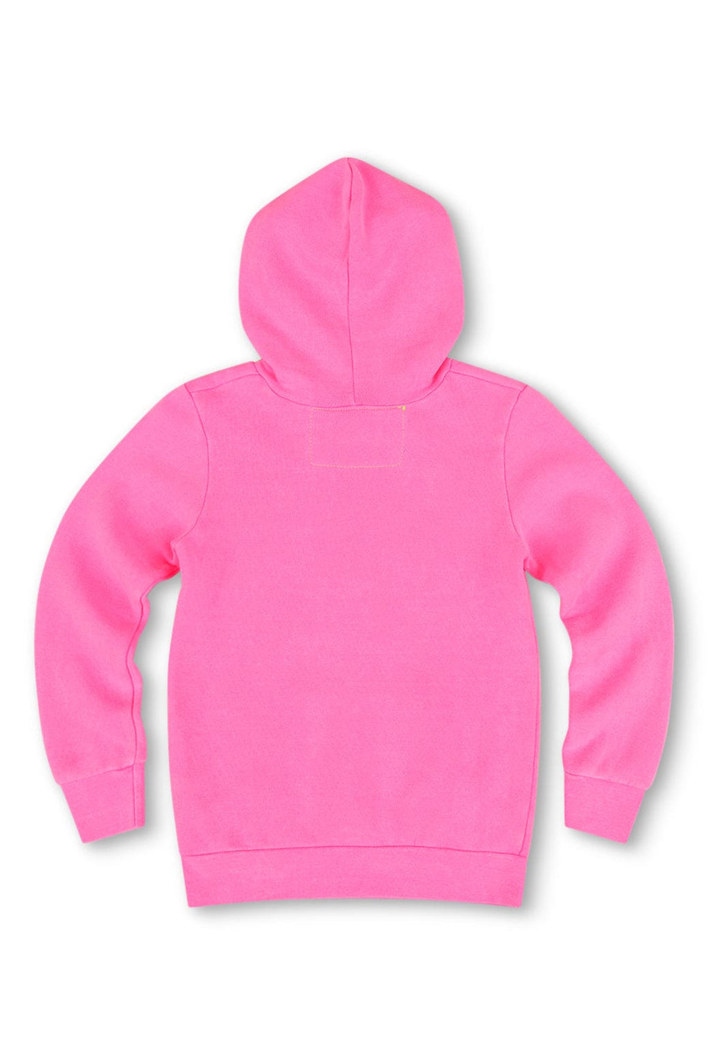 Retro KIDS SMILEY 2 PULLOVER HOODIE - NEON PINK