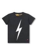 Retro KIDS BOLT TEE - CHARCOAL