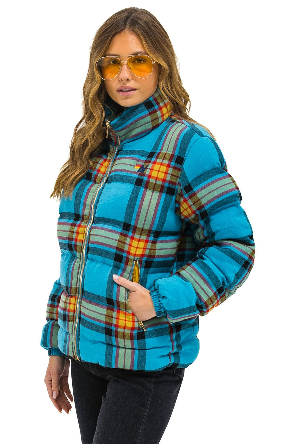 Retro UNISEX PLAID TRAVELER JACKET - JACKSON PLAID