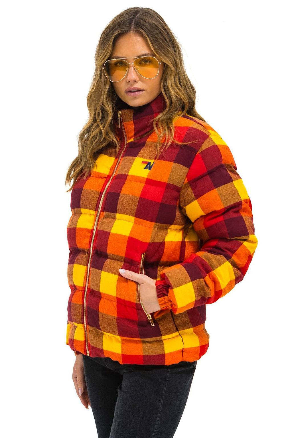 Retro UNISEX PLAID TRAVELER JACKET - SURFY PLAID