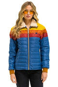 Retro UNISEX TRAVELER LIGHTWEIGHT JACKET - SEA RED