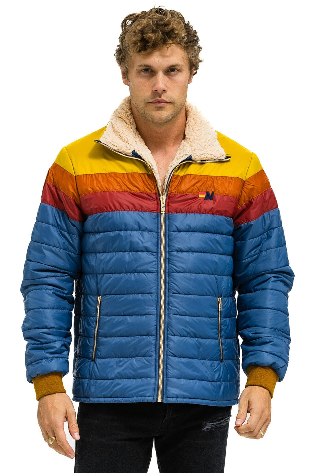 Retro UNISEX TRAVELER LIGHTWEIGHT JACKET - SEA RED