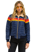 Retro 5 STRIPE JACKET - NAVY