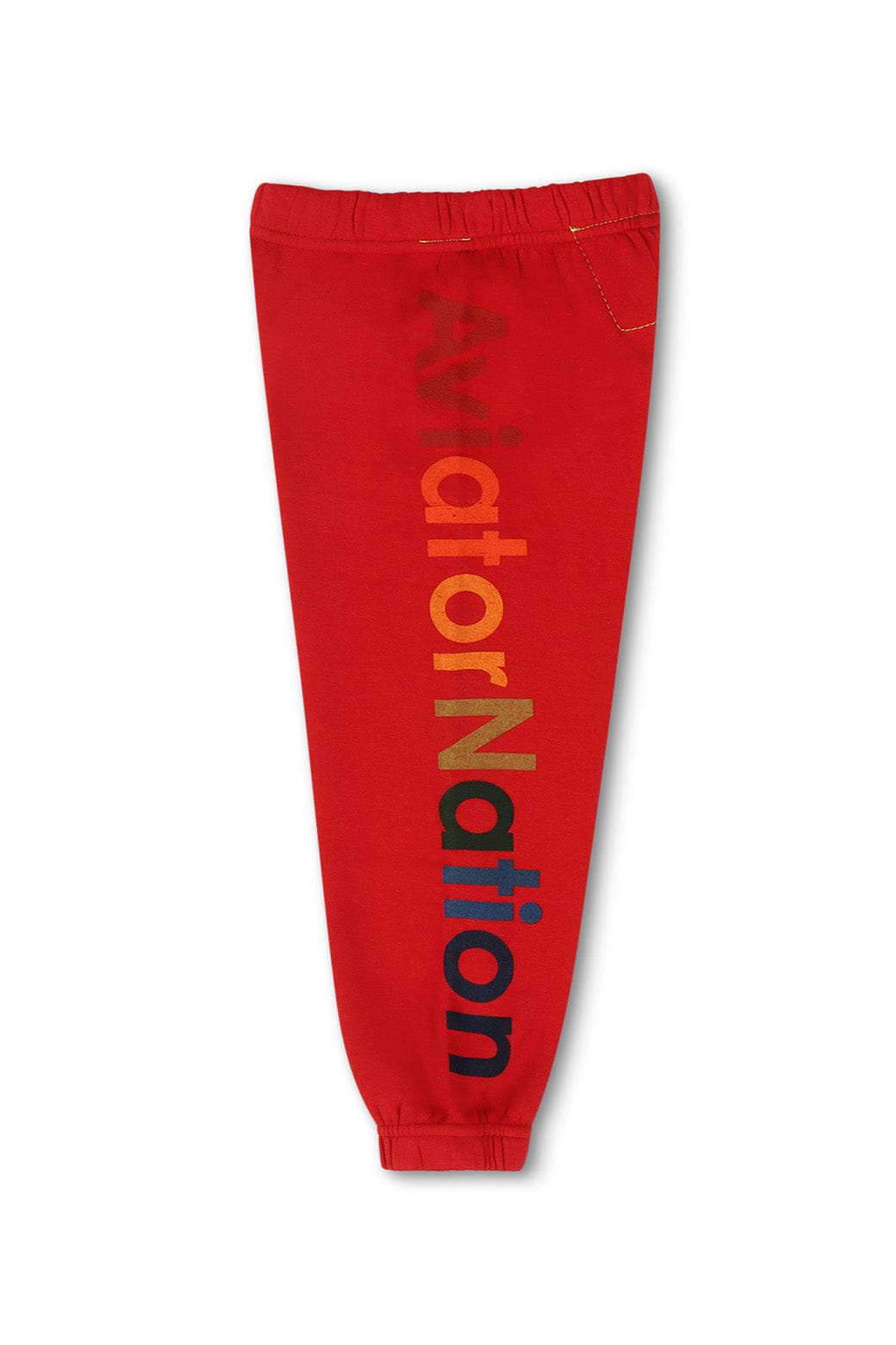 Retro KIDS AVIATOR NATION VENICE SWEATPANTS - RED