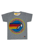Retro KIDS AVIATOR NATION NORTH SHORE TEE - HEATHER GREY