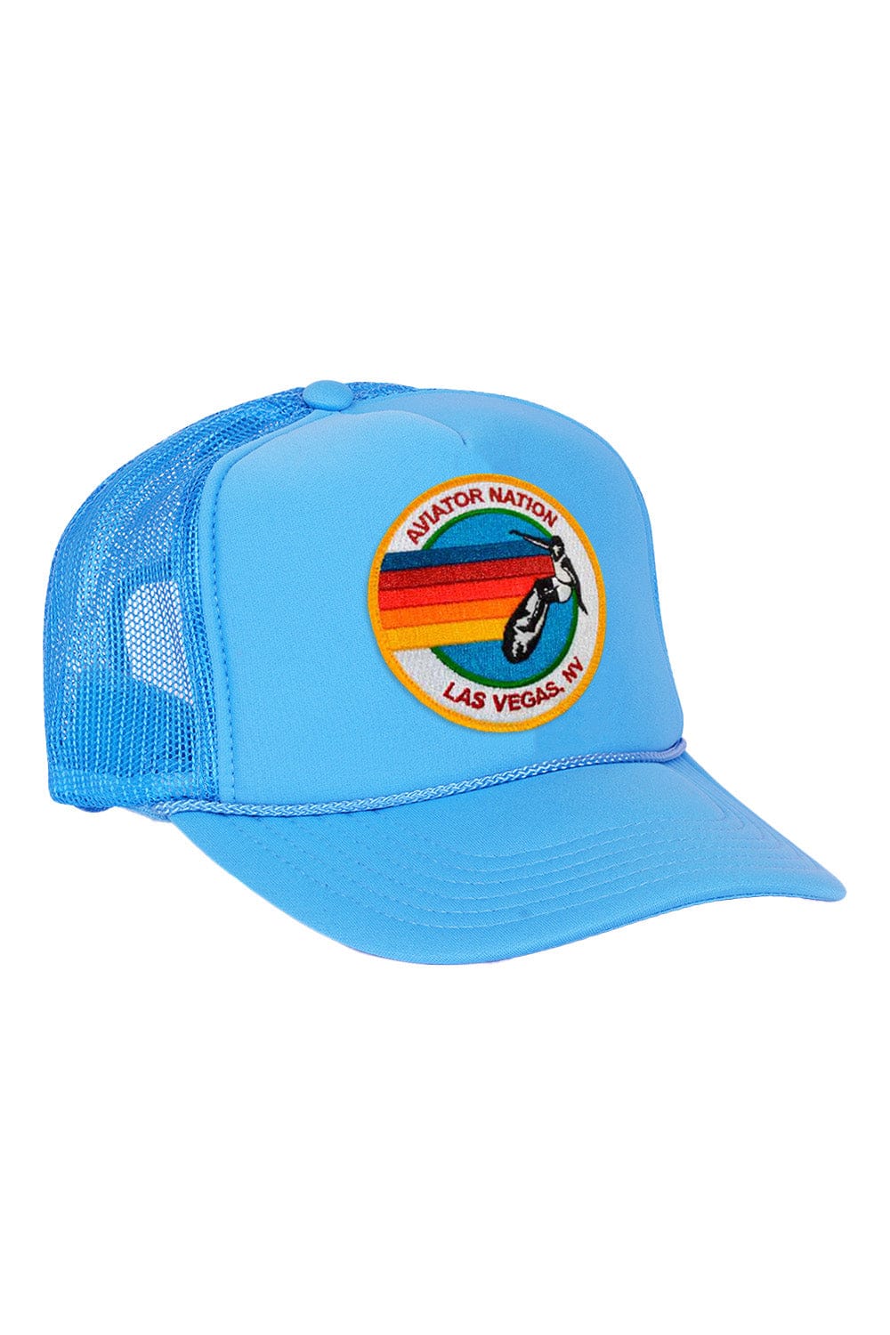 Retro KIDS SIGNATURE LAS VEGAS VINTAGE TRUCKER HAT HAT