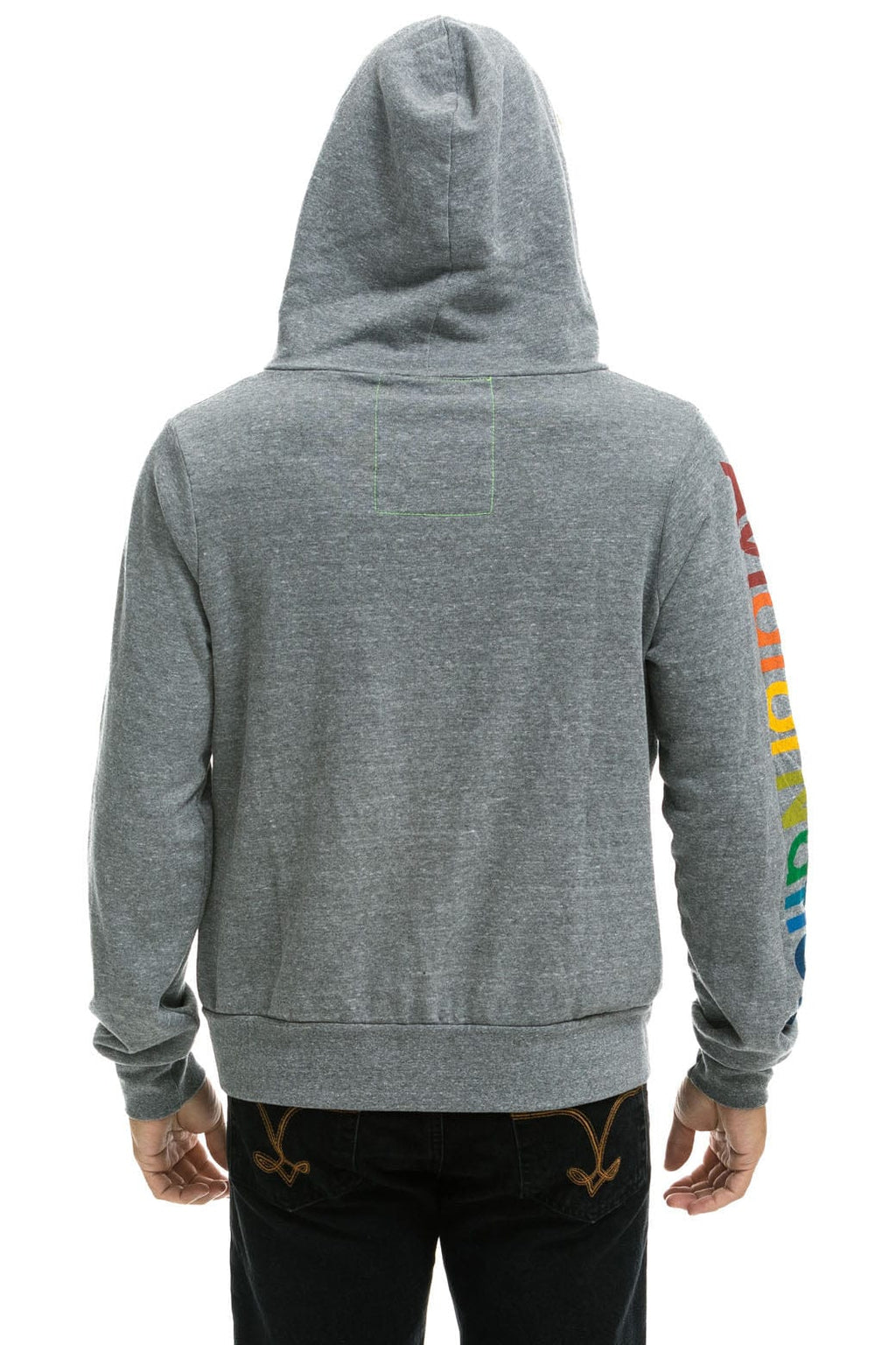 Retro AVIATOR NATION BROOKLYN HOODIE - HEATHER GREY