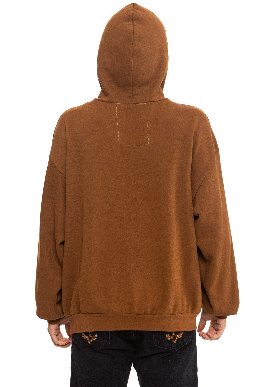 Retro LOCALS ONLY RELAXED PULLOVER HOODIE - CINNAMON