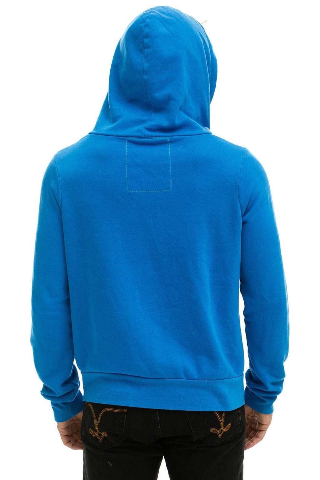 Retro 5 STRIPE HOODIE - OCEAN