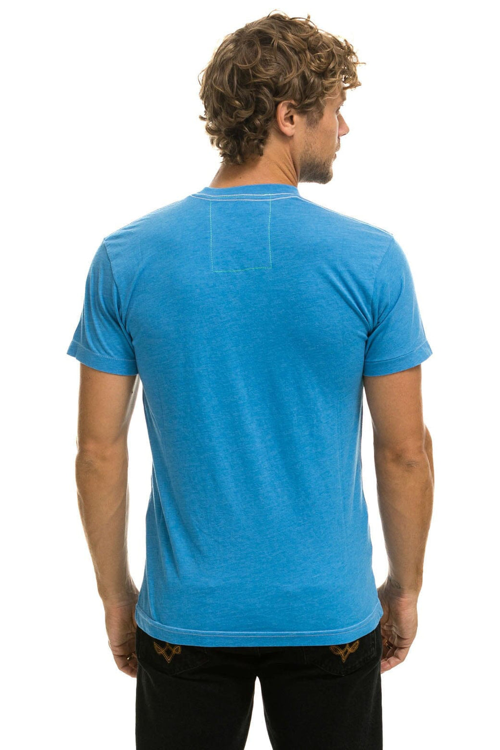Retro GOLDENSKY FESTIVAL 2024 UNISEX CREW TEE - COBALT