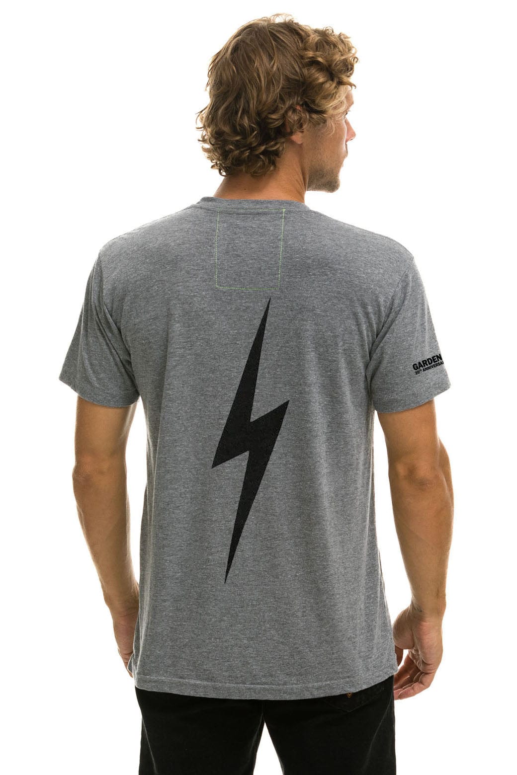 Retro GARDEN STATE CONCERT CREW TEE SHIRT - HEATHER GREY