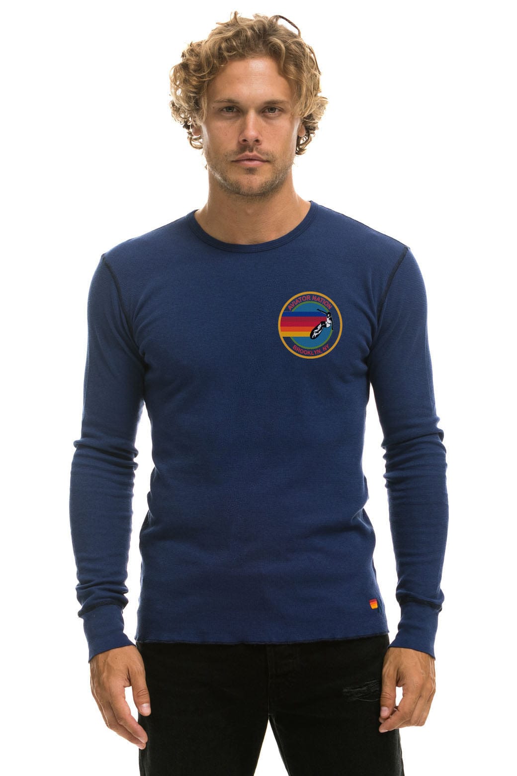 Retro AVIATOR NATION BROOKLYN THERMAL - NAVY