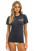 Retro MALIBU CHILI COOK-OFF 2024 CREW TEE SHIRT - CHARCOAL