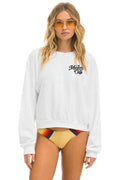Retro MEMBER EXCLUSIVE RELAXED SWEATSHIRT - WHITE