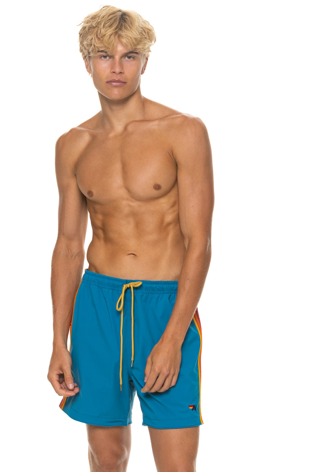 Retro MENS 5 STRIPE FLEX SHORTS - ANTIGUA