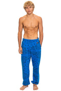Retro BANDANA SWEATPANTS - ADVENTURE BLUE
