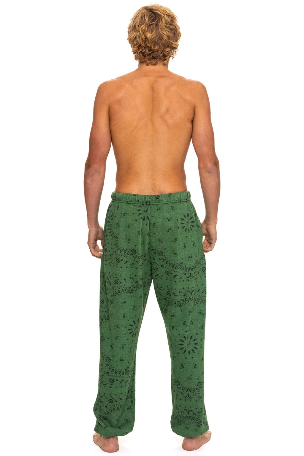 Retro BANDANA SWEATPANTS - PALM