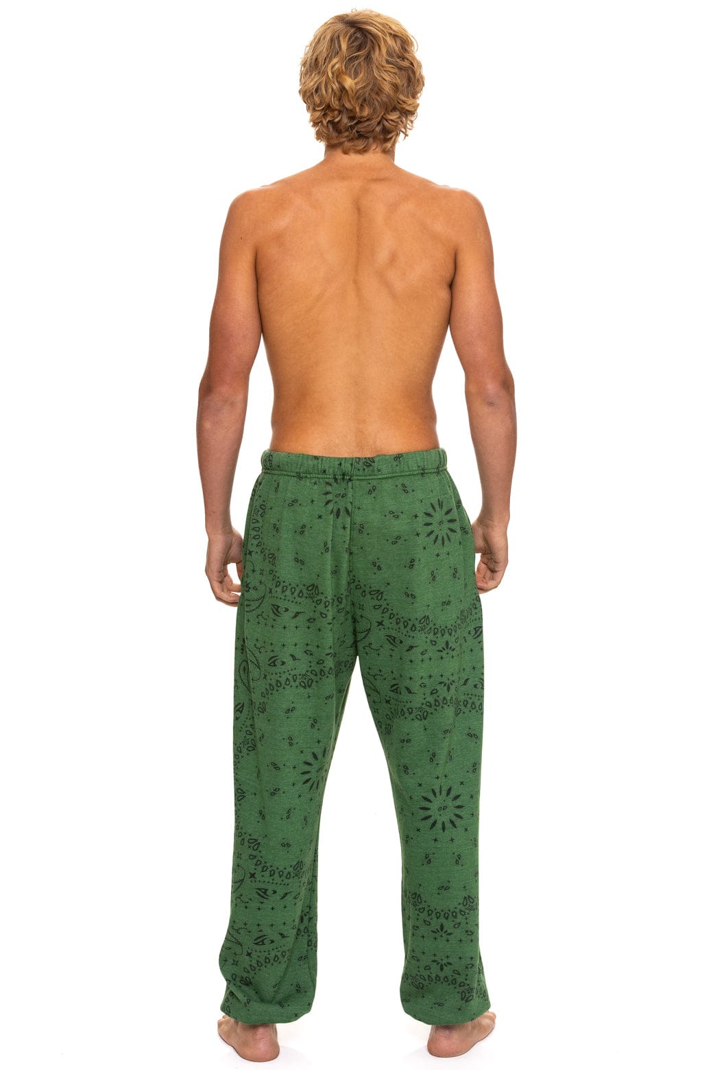 Retro BANDANA SWEATPANTS - PALM