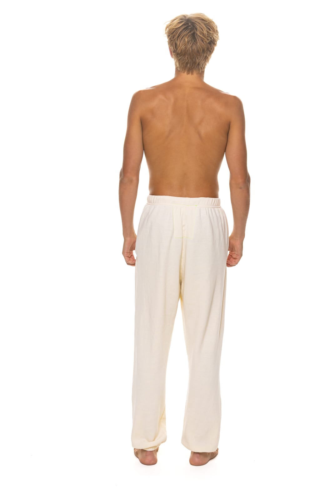 Retro LOGO SWEATPANTS - VINTAGE WHITE