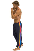 Retro 5 STRIPE SWEATPANTS - CHARCOAL