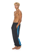 Retro 5 STRIPE SWEATPANTS - CHARCOAL BLUE