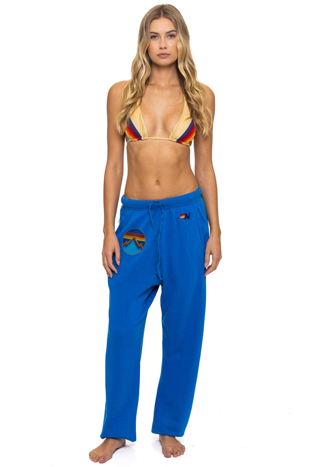 Retro ALL SEASONS CIRCLE SWEATPANTS - ADVENTURE BLUE