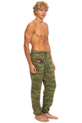 Retro LOGO SWEATPANTS - CAMO