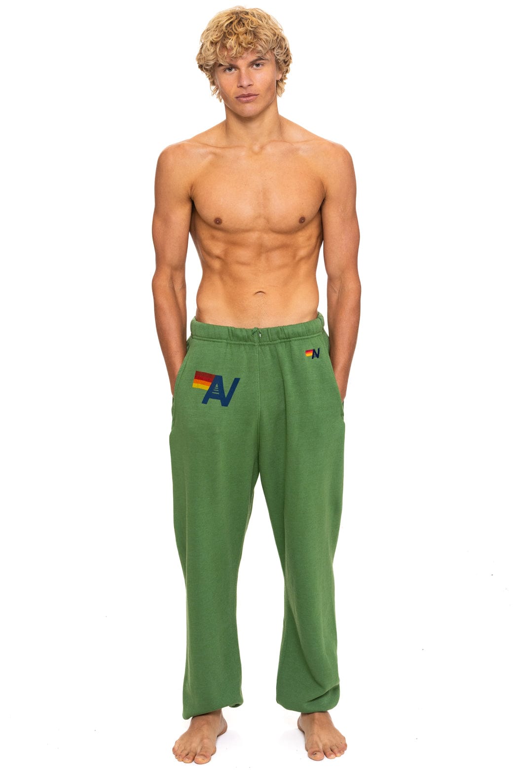 Retro LOGO SWEATPANTS - PALM
