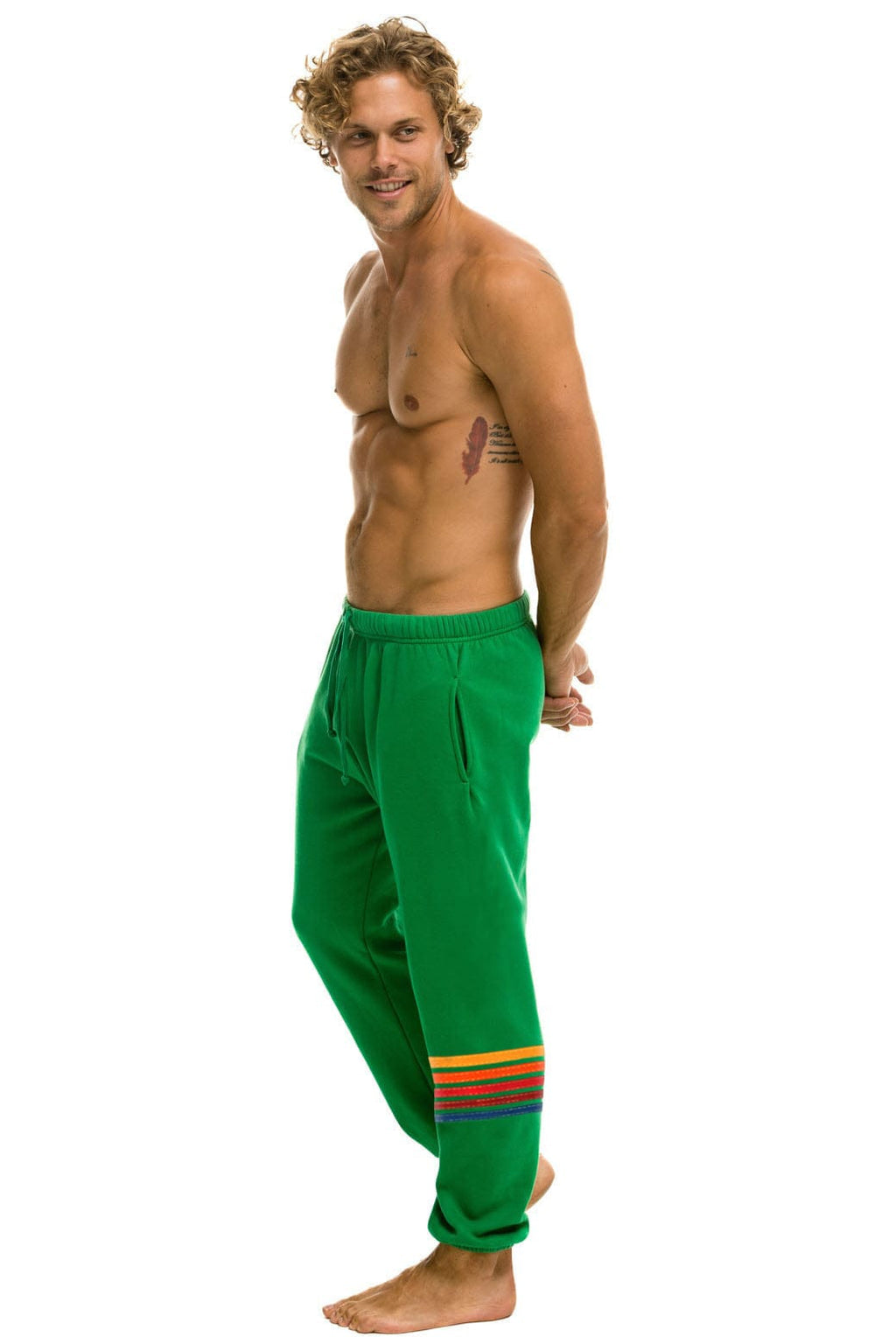 Retro OUTSIDE LANDS 2026 SWEATPANTS - KELLY GREEN