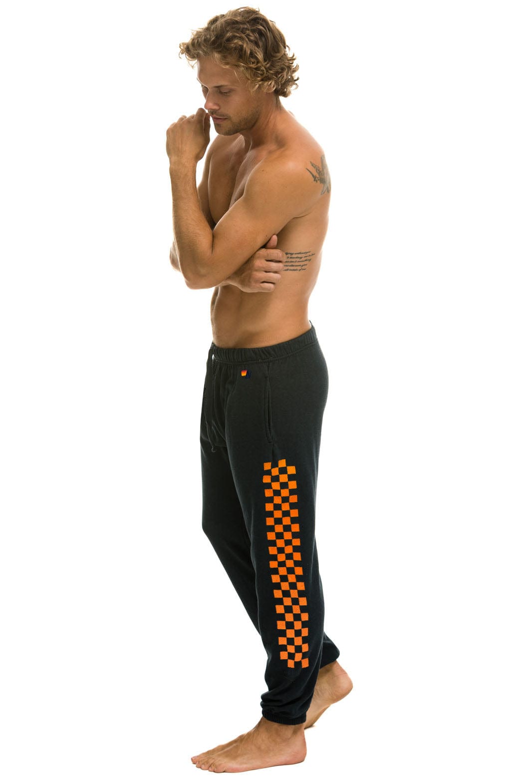 Retro UNIVERSITY OF TENNESSEE VOLS UNISEX POCKET SWEATPANTS - CHARCOAL
