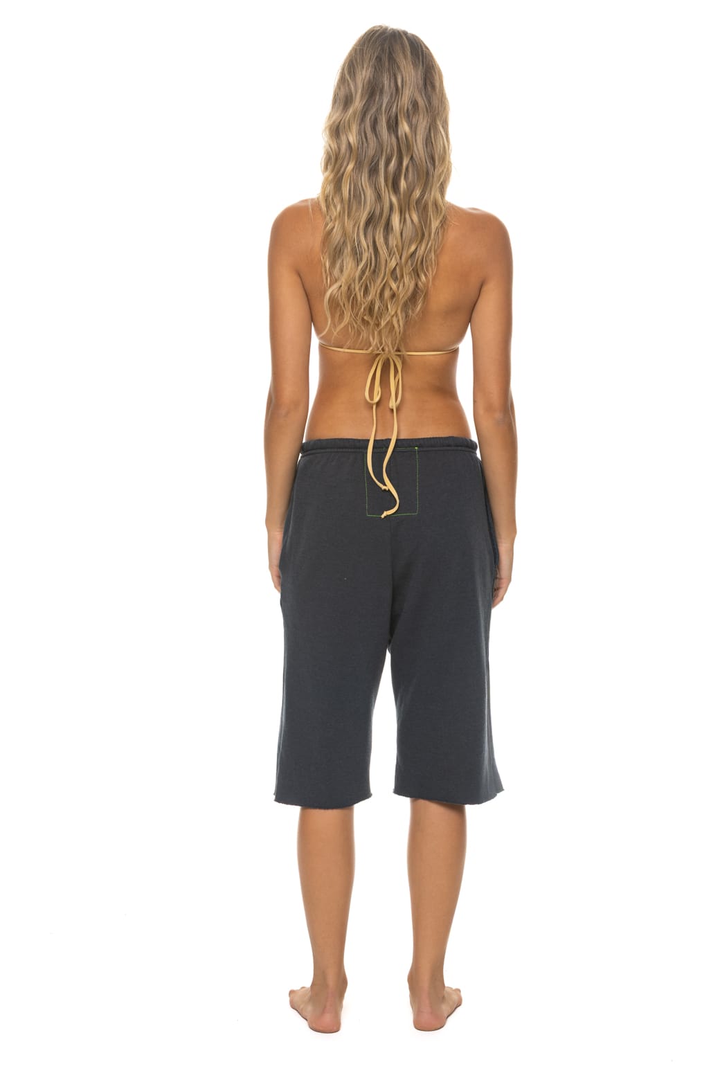 Retro LOGO SWEATSHORTS - CHARCOAL