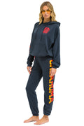 Retro UNIVERSITY OF OKLAHOMA UNISEX SWEATPANTS - CHARCOAL