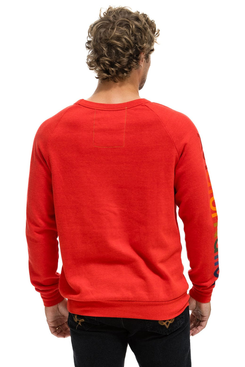 Retro AVIATOR NATION ASPEN SWEATSHIRT - RED