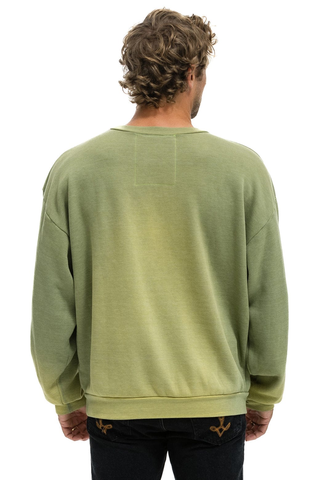 Retro ESSENTIAL RELAXED CREW SWEATSHIRT - FADED ARMY