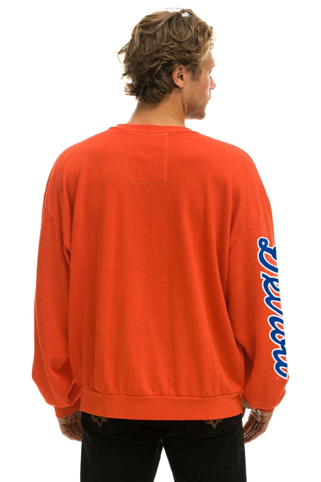 Retro DETROIT TIGERS 2026 RELAXED CREW SWEATSHIRT - ORANGE
