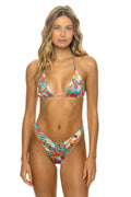 Retro KAUAI LUXE BIKINI BOTTOMS - RED