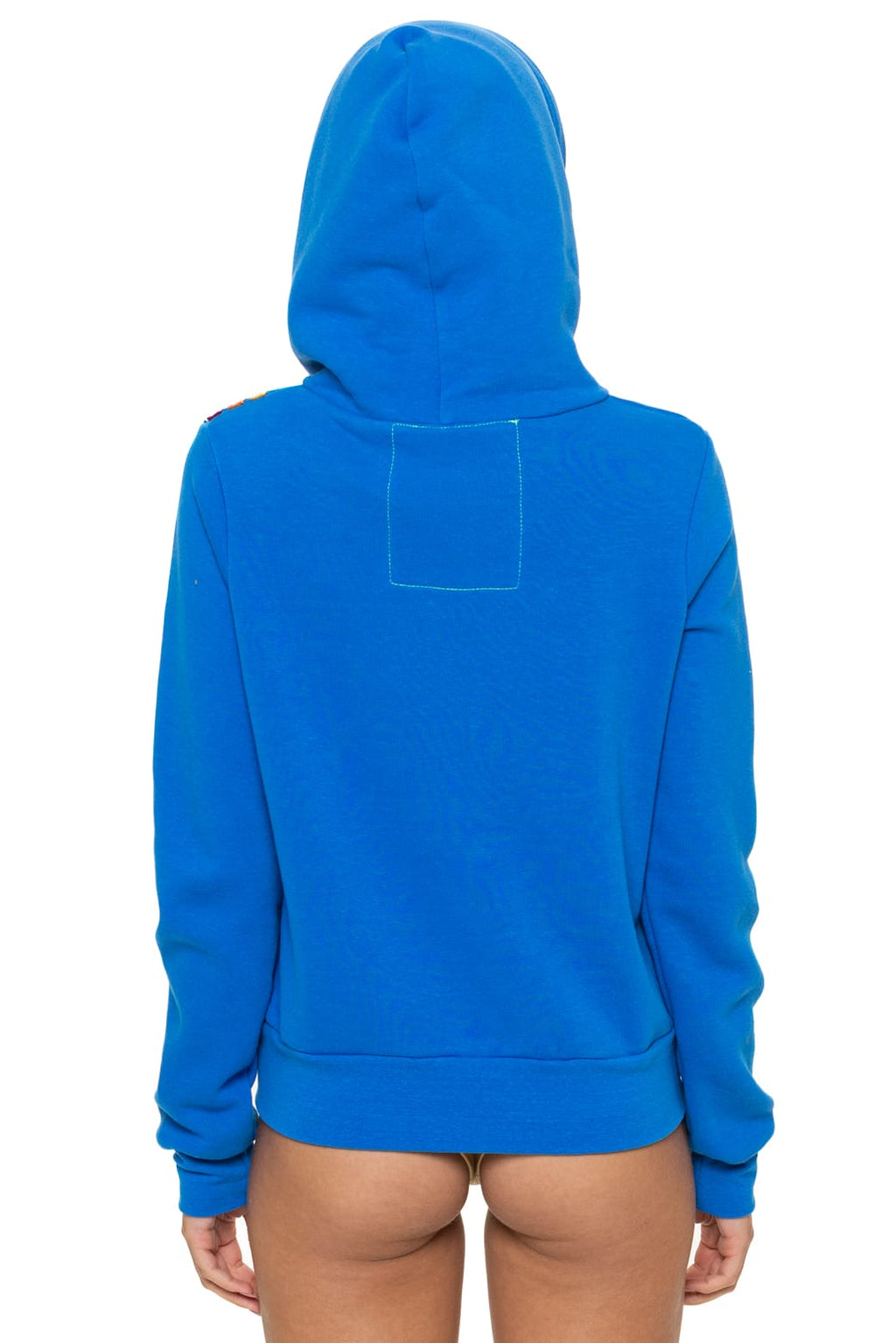 Retro DISCO ZIP HOODIE - OCEAN