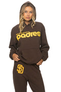 Retro SAN DIEGO PADRES 2026 RELAXED PULLOVER HOODIE - BROWN