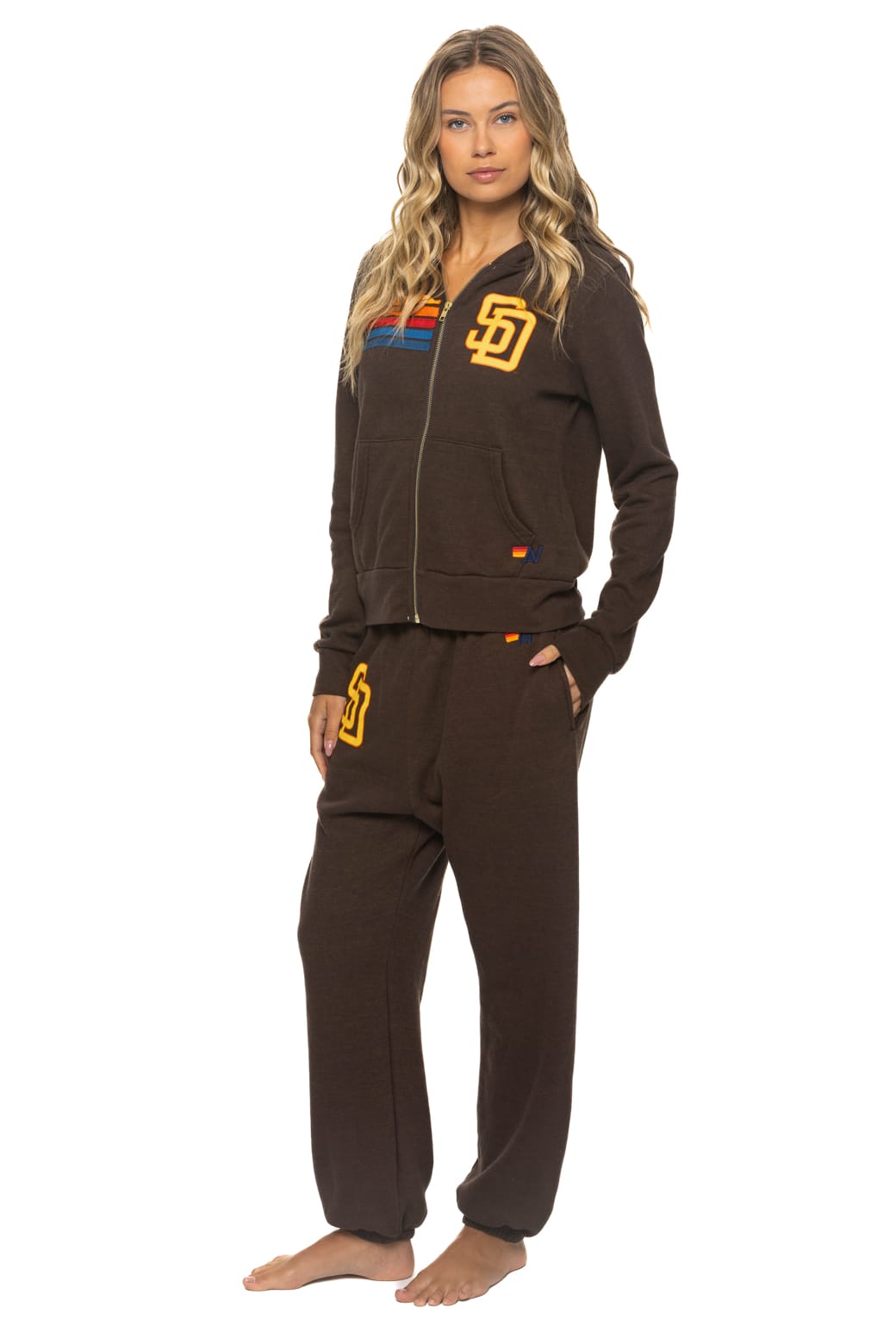 Retro SAN DIEGO PADRES 2026 POCKET SWEATPANTS - BROWN